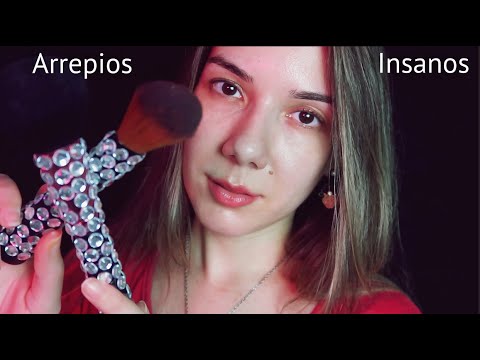 ASMR: Eu NÃO RESISTO a ESTE VÍDEO🤤 *CÓCEGAS NO CÉREBRO E OUVIDO* Para SENTIR ARREPIOS e DORMIR JÁ!