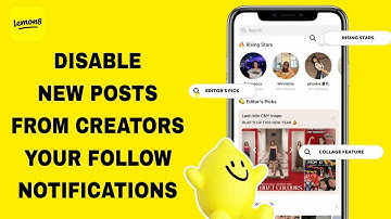 How To Disable New Posts From Creators You Follow Notifications On Lemon8 App