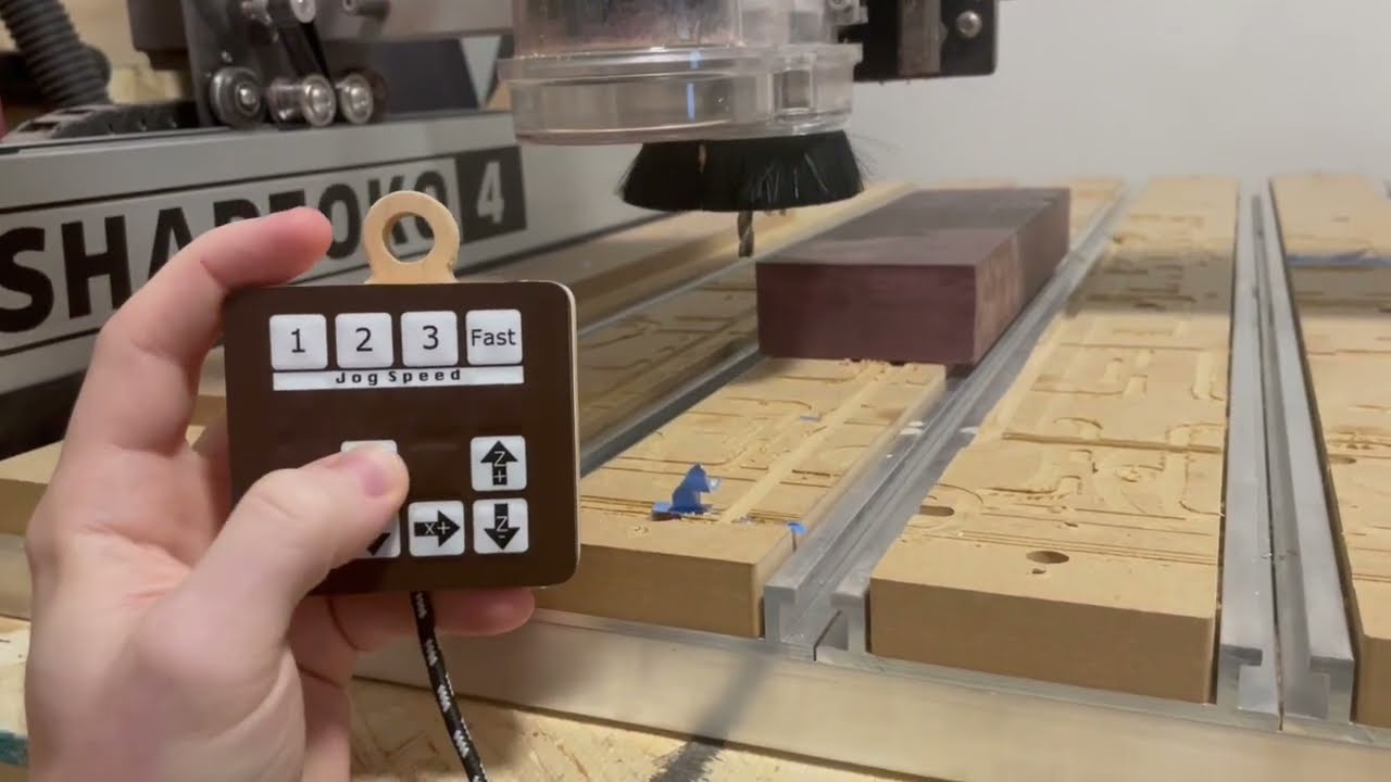 Jog Control for Shapeoko / Carbide Motion - USB Control Pad with 9.5FT Cable - Plug & Play