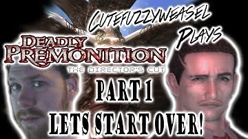 Cutefuzzyweasel Plays: Deadly Premonition, The Director