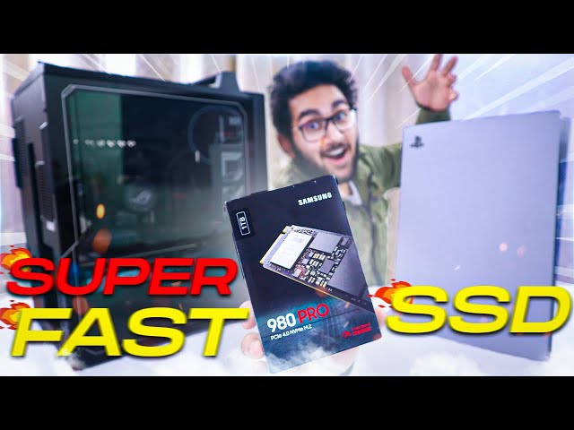 Blazing Fast SSD For PlayStation 5 & PC | Samsung 980 Pro⚡