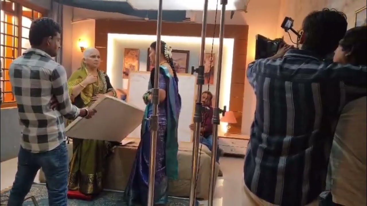 Behind the seen 😱ll marathi serial ll #bts#vlogvideo #imotional #serial #zeemarathi #minivlog #vlog 
