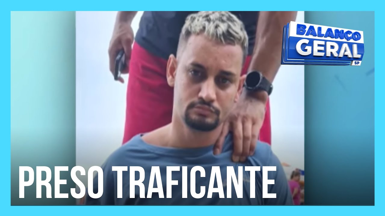 Traficante escapa de prisão e é capturado na praia