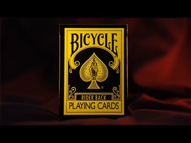 Bicycle Reverse Yellow Deck Review - YouTube