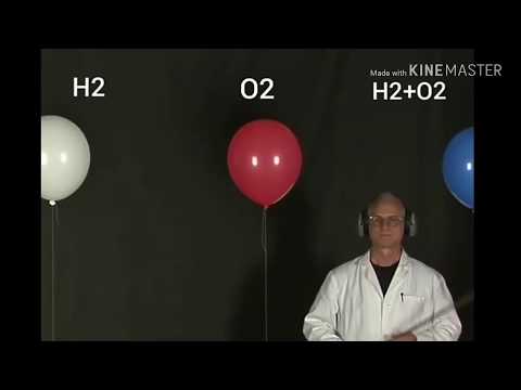 Video: Apakah produk yang terbentuk apabila hidrogen terbakar di udara?