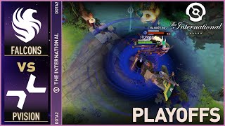Winner To Grand Final Pvision Vs Falcons - Highlights - The International 2025 Dota2