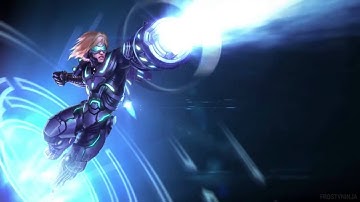 Mở 11 rương hextech ra trang phục Ezreal vủ khí tối thượng.