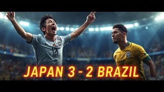 Japan SHOCKS Brazil! | Full Match Highlights | Japan vs Brazil 3-2