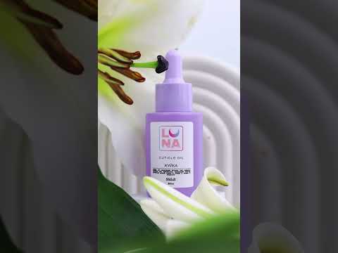 Олія для кутикули, LUNAmoon, суниця, 30 мл, видео 1