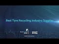 Fornnax  winner of best tyre recycling industry supplier  recircle awards 2023