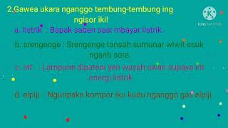 Basa Jawa Kelas 3 Ngrakit Tembung lan Ukara