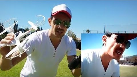 MJX X400W FPV Drone Quadcopter Review, How to, Camera Setup, & Flight Test