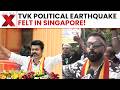 TVK Wave Hits Singapore: Supporters Celebrate "Historical Victory" for Thalapathy