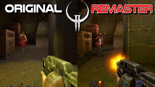 Quake 2 — Сравнение Оригинала И Ремастера (1997 И 2023)