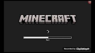 Minecraft loading screen for 1 minute