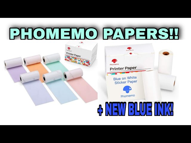 Phomemo T02 White Adhesive Thermal Paper Sticker Paper - Temu