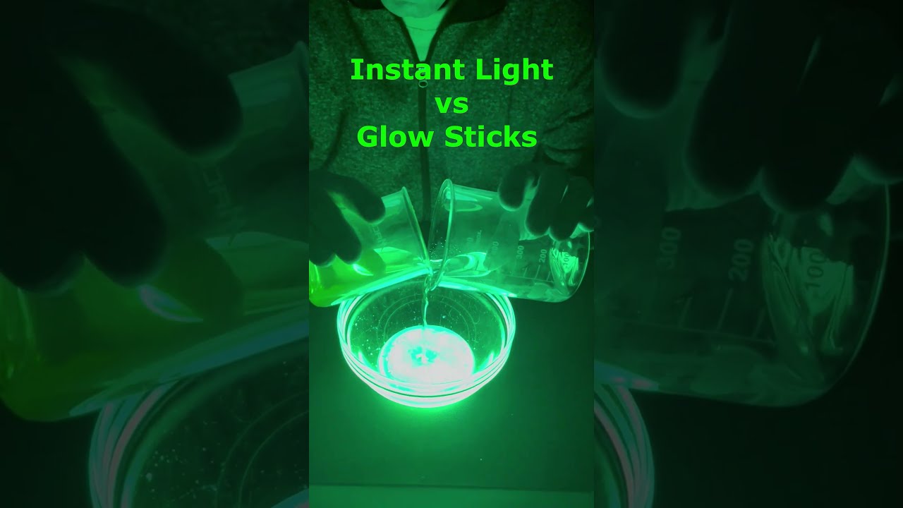 INSTANT LIGHT Vs GLOW STICKS