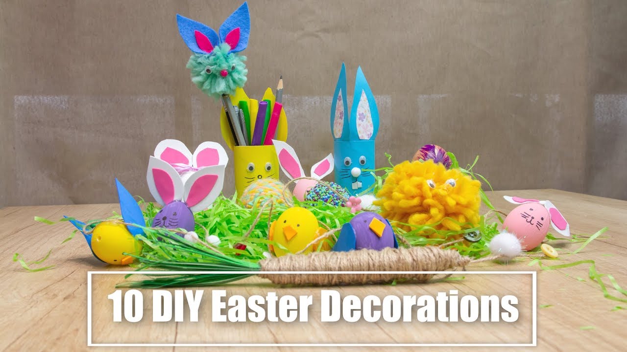 10 DIY Easter decorations