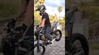 Latihan Wheelie Anak CRF Modif Supermoto #Trail #Cross #Trabas(2)