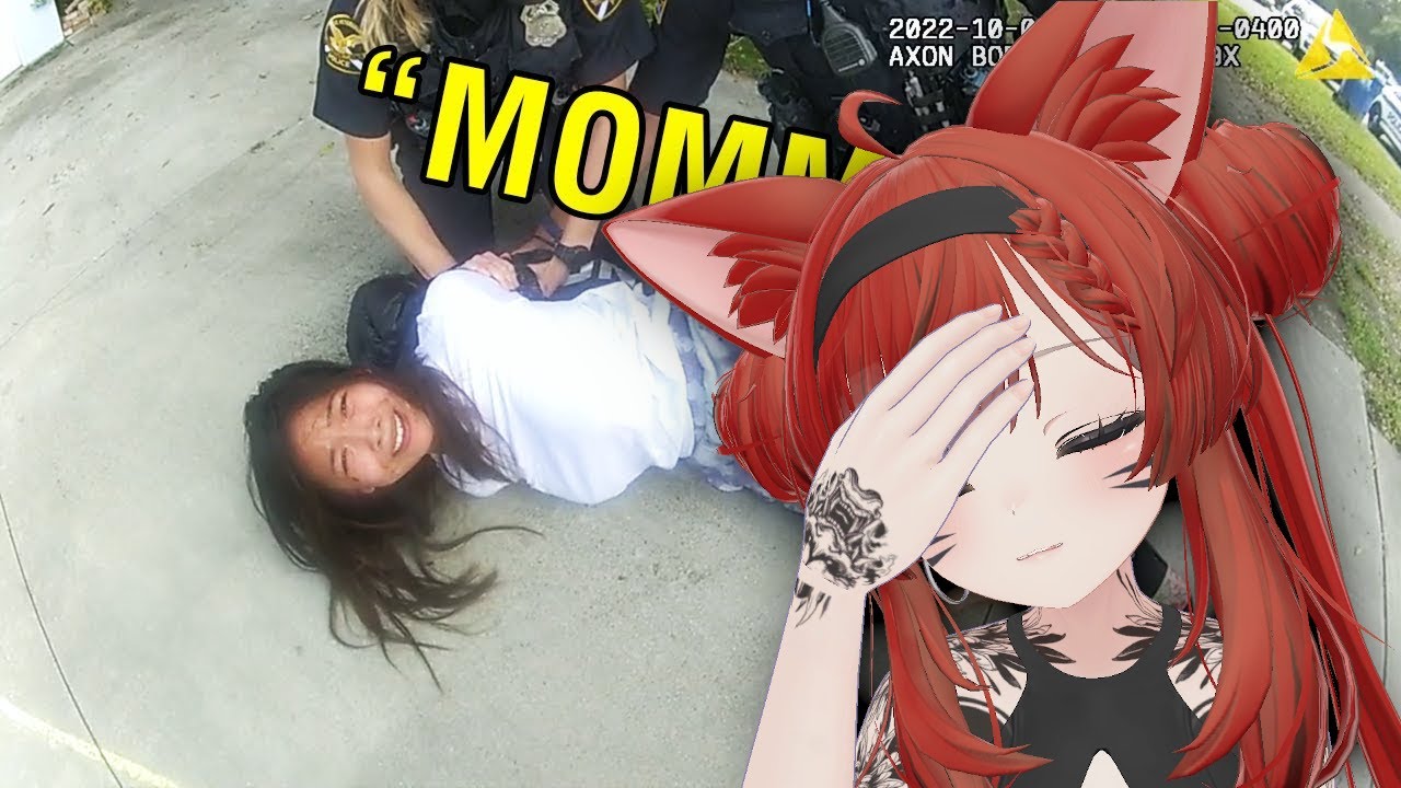 Видеоблогер Degen отреагировал на то, как девушка схватила пистолет во время ареста за вождение в...