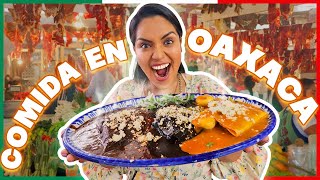 OAXACA: ¡Aquí la comida es una LOCURA😱! Tour EXTREMO de comida mexicana 🇲🇽