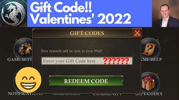 Valentines Day Gift Code 2022 🎁💖 King of Avalon