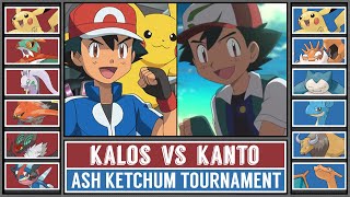 Final Kalos Ash Vs Kanto Ash Ash Ketchum Pokémon Tournament Battle
