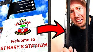 THIS Football Stadium Has A POLICE CELL 🚨 SOUTHAMPTON FC ⚽️ St Mary's Stadium Tour