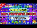 Geometry dash 22 first texture pack mix 1000 icons  medium  high android  steam