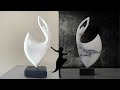 How to make White Cement Character Sculpture | Unique Home Decor Ideas