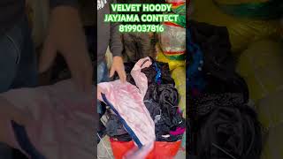 VELVET HOODY PAYJAMA CONTECT NUMBER 8199037816