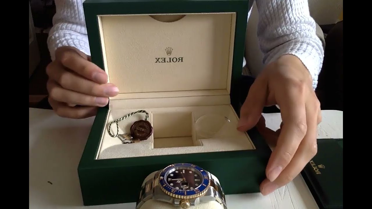 rolex submariner unboxing