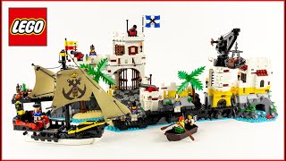 LEGO Pirates 10320 Eldorado Fortress Speed Build - Brick Builder