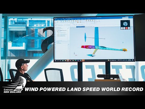 Windpowered Landspeed World Record Attempt