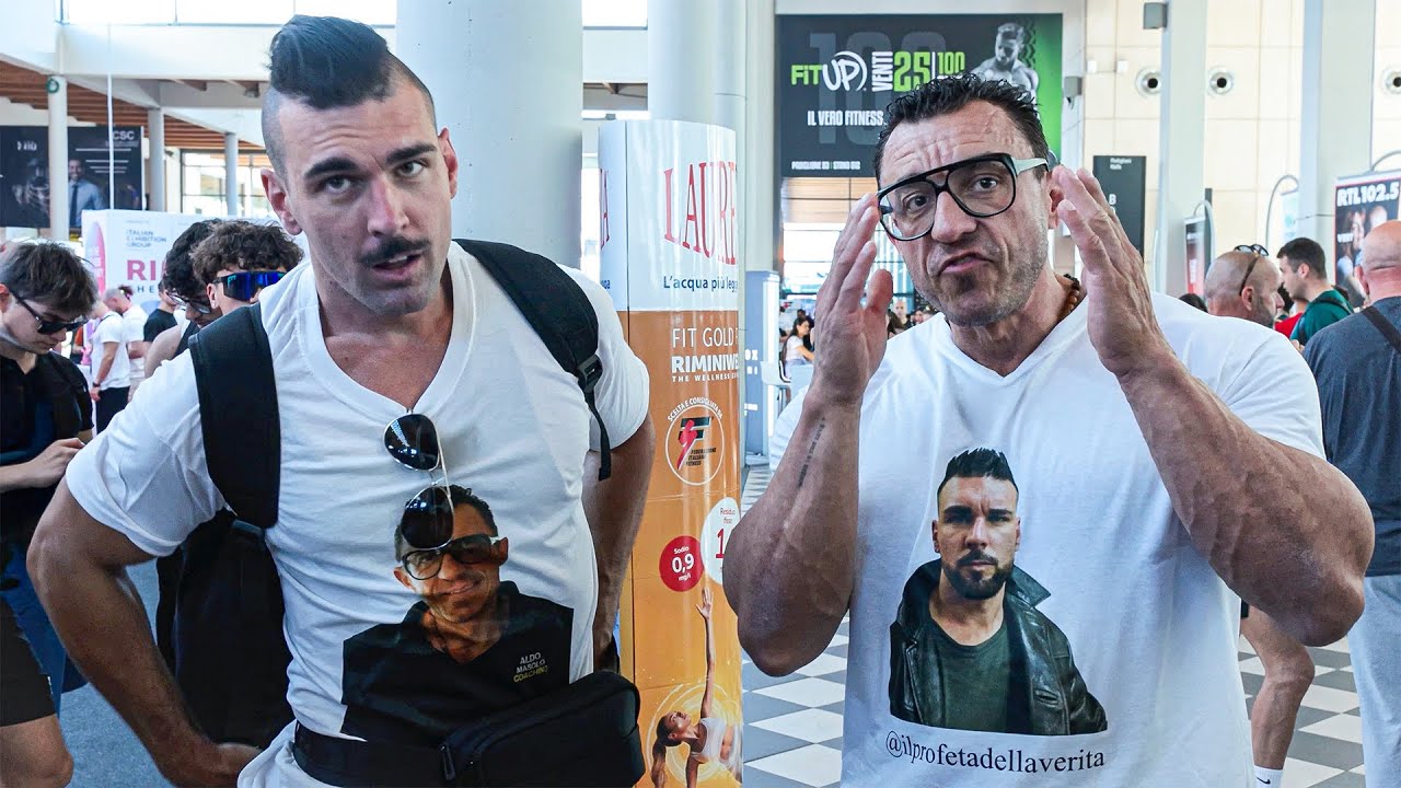 IGNORANZA TOTALE AL RIMINI WELLNESS CON IL PROFETA DELLA VERITÀ!