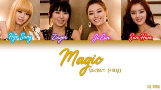 Secret (시크릿) - Magic [Color Coded Lyrics Han/Rom/Eng]