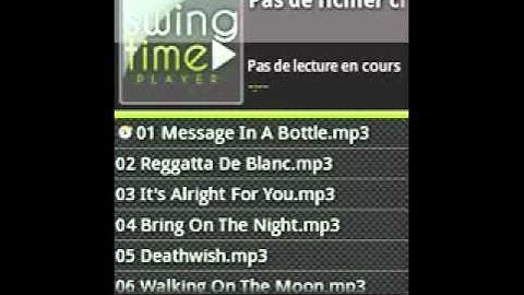 SwingTime Audio Player for Android (Demo) - Part 2