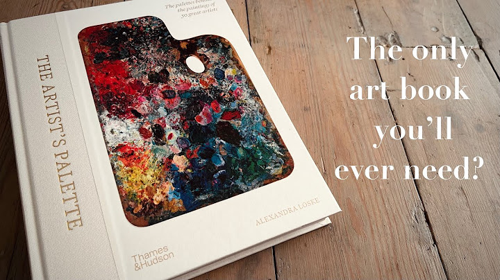 The BEST ART BOOK I've seen in a LONG time! ❈ The Artist's Palette