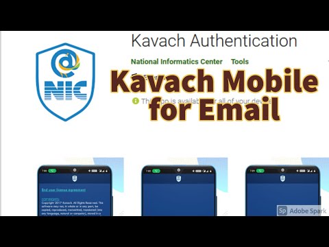 Mobile Kavach Authentication for Government Email ID- NIC Kavach Authentication- Android and iOS App