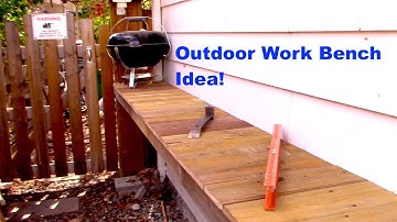 Outdoor Storage Bench Diy