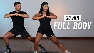 20 MIN FULL BODY WORKOUT - Burn & Tone (No Equipment + No Jumping) screenshot 4