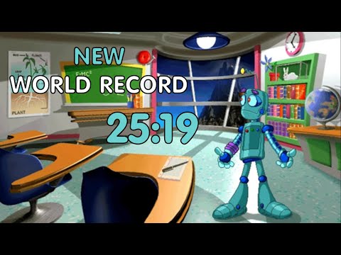 NEW WORLD RECORD [25:19] JumpStart Adventures 3rd Grade: Mystery Mountain - 1 Robot%