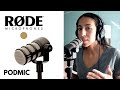 Rode PodMic Review and Demo With Female Vocals