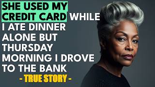HER STORY FROM HAMILTON  She Used My Credit Card For A Spa While I Ate Alone… Then Thursday...