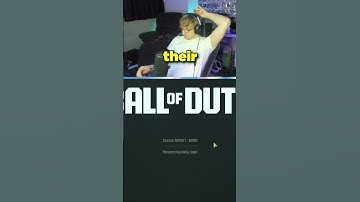 Call of Duty RESET EVERYONE.... #shorts