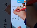 fraction multiplication short tricks || गुना करने की आसान ट्रिक || #ytshorts #trending #maths 👆📖✍️🙏