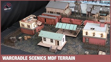 AUGUSTA INDUSTRIAL TERRAIN SET REVIEW - Unbox, Build & Demo - Skirmish Terrain By Warcradle Scenics