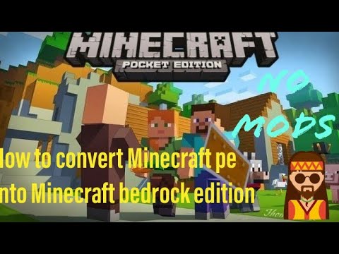How to change Minecraft pe in Minecraft bedrock edition without mods