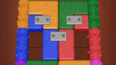 Wood Block Jam Level 51 52 53 54 Game Walkthrough Solution