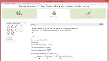 GATE ONLINE TEST SERIES QUESTION ONE MARK ENGINEERING MECHANICS 2